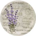 Тарелки бумажные одноразовые Эко Прованс, 23см 6шт.