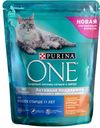 Корм Purina ONE для кошек старше 11 лет, курица, цельные злаки, 750 г