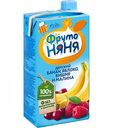 Нектар детский ФрутоНяня Банан, яблоко, вишня и малина, с 3 лет, 0,5 л