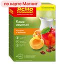 Каша овсяная ЯСНО СОЛНЫШКО, Ассорти №10, абрикос, яблоко, изюм, 270г