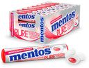 Жевательная резинка Mentos Pure White Клубника, 15,5 г