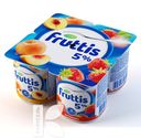 Продукт йогуртный CAMPINA FRUTTIS сливочное лакомство клубника-персик 5% 115г