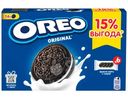 Печенье Oreo с какао и начинкой ваниль, 228г