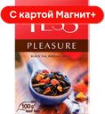 TESS Pleasure Чай черный лист шиповник/яблоко 100г (НЕП) :15