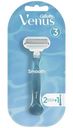 Бритвенный станок женский Gillette Venus Smooth 3 лезвия c 2 сменными кассетами, 2шт.