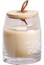 Свеча в банке ароматизированная Lefard Nature Gingerbread Man, 9х9х12см