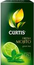 Чай CURTIS зеленый Fresh Mojito 25x1,7г сашет
