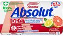 Крем-мыло антибактериальное туалетное Absolut Cream грейпфрут и бергамот, 90 г