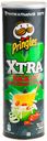 Чипсы картофельные Pringles Xtra со вкусом сметаны и лука, 150г