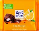 Шоколад темный RITTER SPORT с помадной начинкой, 100г