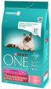 Сухой корм для стерилизованных кошек Purina ONE лосось и пшеница, 1,5 кг