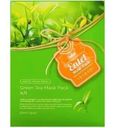 Маска Entel Mask Pack с зеленым чаем для лица 20мл
