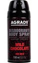Дезодорант мужской Agrado Wild Chocolate спрей, 150 мл