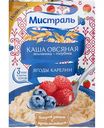 Каша овсяная Мистраль Ягоды Карелии Земляника-голубика, 40г