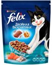 Сухой корм Felix Двойная вкуснятина с рыбой для домашних пород, 300 г