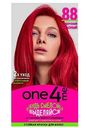 Краска для волос стойкая One4me 88 Дерзкий красный