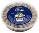 Сельдь Fish House слабосоленая филе-кусочки в масле 400г