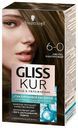 Краска для волос Gliss Kur 6-0 светло-каштановый 142,5 мл