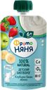Биотворог ФРУТОНЯНЯ клубника-банан-яблоко 4,2%, 90г
