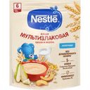 Каша Nestlé молочная мультизлаковая груша-персик с бифидобактериями BL с 6 месяцев, 200г