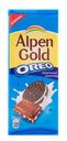 Шоколад молочный AlpenGold  с Oreo, 95 г