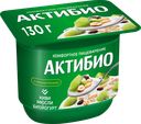 Биойогурт АКТИБИО Киви, мюсли 3%, без змж, 130г