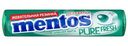 Жевательная резинка Mentos Pure Fresh зимняя мята, 15.5г