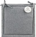 Подушка на стул Home & Style Рогожка цвет: базальт, 40×40 см