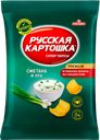 Чипсы РУССКАЯ КАРТОШКА Сметана и лук, 80г