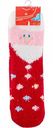 Носки женские Дед Мороз цвет: красно-белый, размер 36-41