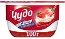 Десерт творожный воздушный Чудо Творожок Клубника-земляника 4,2%, 100 г