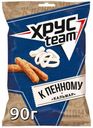 Сухарики ржаные Хрусteam к Пенному со вкусом кальмара, 90 г