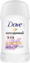 Дезодорант-антиперспирант стик женский DOVE Невидимый, 40г