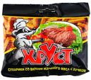 Сухарики «Хруст» жареное мясо с луком, 100 г
