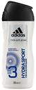 Гель-шумпунь для душа мужской Hydra sport Male Adidas, 250 мл