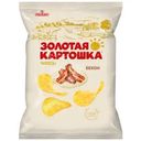 Чипсы Золотая картошка из натурального картофеля со вкусом бекона 85г