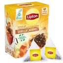 Чай чёрный Vanilla Caramel, Lipton, 20 пакетиков