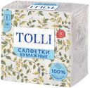 Салфетки бумажные Tolli 1 слой в ассортименте 50шт.