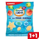 Мини-хлебцы ФРУТОНЯНЯ рис-яблоко-персик, 30г