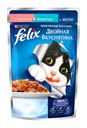 Корм Felix «Двойная вкуснятина» для кошекжеле лосось, форель, 85 г