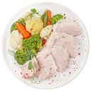 Филе куриное Фабрика Здорового Питания су-вид с паровыми овощами, 250г