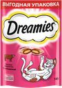 Лакомство для кошек DREAMIES Подушечки с говядиной, 140г
