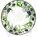 Тарелка обеденная фарфоровая МФК Оливки, 20см