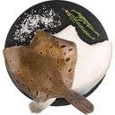 Камбала дефростированная, потрошёная без головы, ~750 г, 1кг