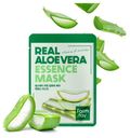 Маска тканевая для лица FarmStay Real Aloe Vera Essence Mask с экстрактом алоэ, 23 мл