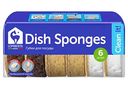 Губки для мытья посуды Lomberta овальные, 6шт.
