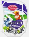 Йогурт Добрая Буренка Черника-ежевика 2.5% 900мл