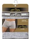 Трусы-боксеры мужские Omsa for Men B1234 цвет: серый меланж, 52 р-р