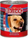 Корм консервированный для собак ЗООГУРМАН Big Dog Мясное ассорти, 850г