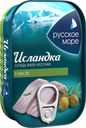 Сельдь Русское Море Исландка филе-кусочки в масле, 115г